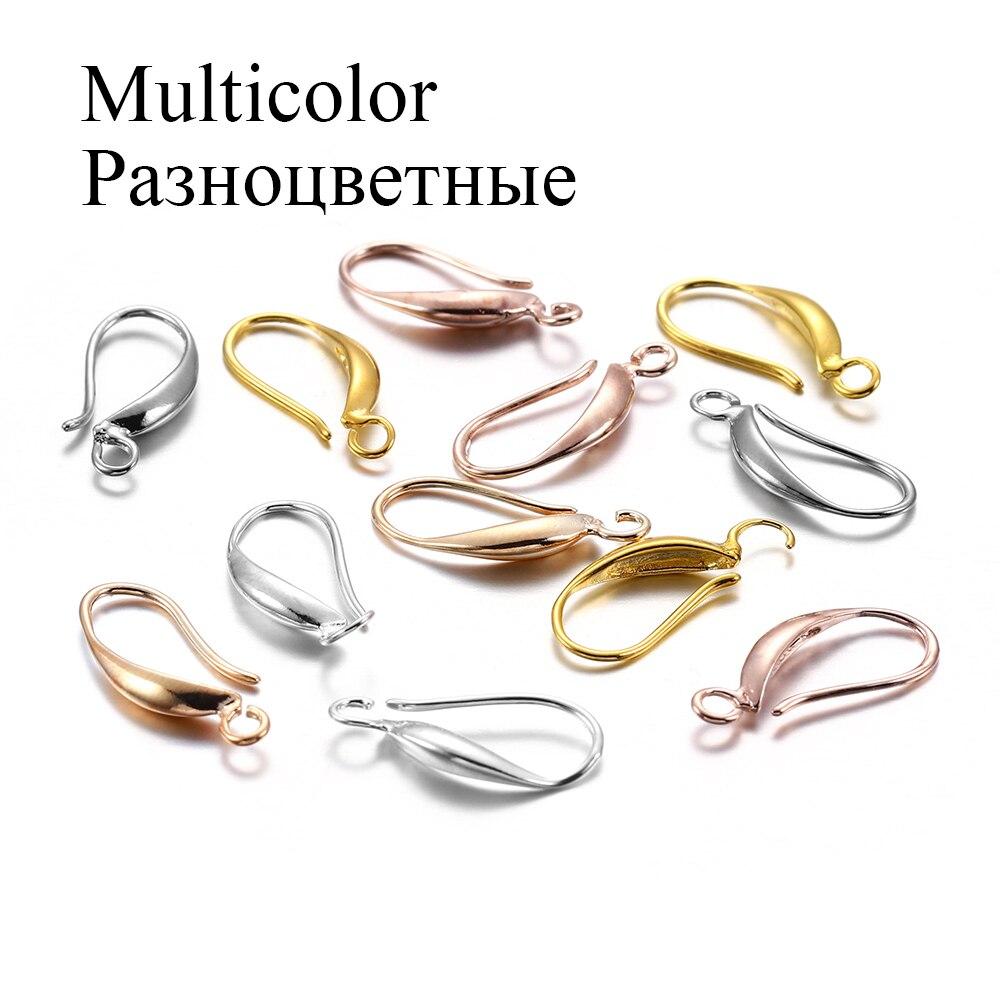 12 шт./лот 17*8 мм медные французские крючки для сережек Подвески серьги-застежки-крючки DIY для изготовления ювелирных изделий аксессуары аксессуары поставки