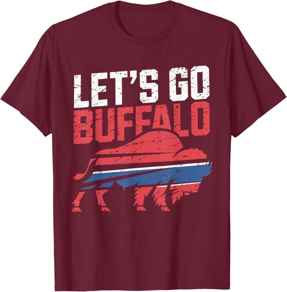 Let's Go Buffalo New York Buffalo Sports Fan Buffalo Unisex T-Shirt