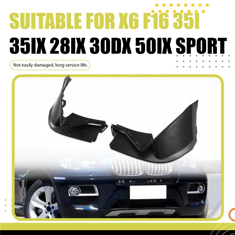 Car Front Bumper Air Channel Trim Panel 51118058557 51118058558 For BMW X6 F16 2013-2019 35Ix 28Ix 30Dx 50Ix