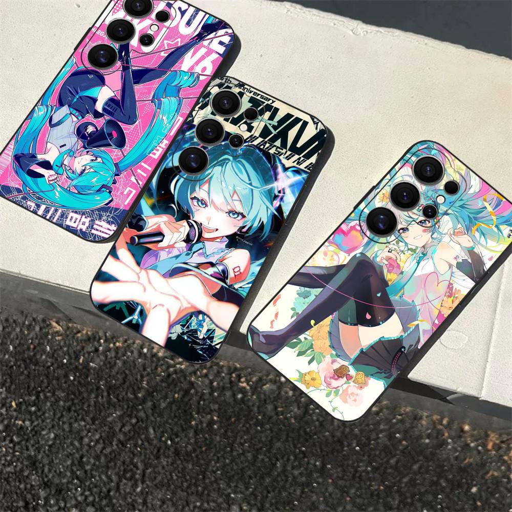 Popular Singer M-MikuS Cute Phone Case For Samsung S 24 fe 25 Ultra plus 20 lite 21 30 22 23 24 22 Ultra 5G Fundas