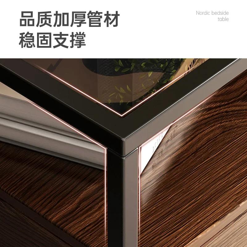 Luxury Bedside Nightstands Modern Wooden Italian Drawers Minimalist Nightstands Table Tall Aesthetic Bedroom Furniture