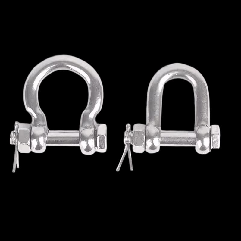 MeiLiHua 304 Stainless Steel M8 D-Type Lifting Shackle