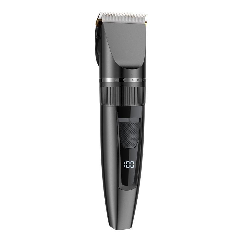 High-Power Electric Hair Clipper for Salons and Home Use - Ideal for Shaving and Hair Carving.