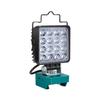 Аккумуляторный светодиодный рабочий фонарь Makita 18 В, беспроводной рабочий фонарь, 48 Вт, 3000 лм, водо- и пылезащита IP65, с ручкой, зарядка смартфона, USB-зарядка