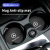 CRB1 Car Coaster Water Cup Bottle Holder Anti-slip Pad Mat Interior For Benz W202 W212 W126 W140 W168 W177 CLS GLE GLC GLS CLA