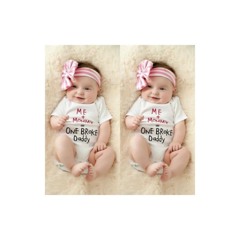 Quality Newborn Baby Boys Girls Infant Romper Jumpsuit Bodysuit Clothes**