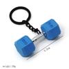 Hanging Ornament Sports Key Ring Fitness Equipment Barbell Pendant Dumbbell Keychain  School Bags