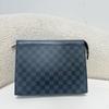[Б/У] Pochette Voyage MM 'Черный холст Damier Graphite' - Очень хорошее состояние #25CEEN