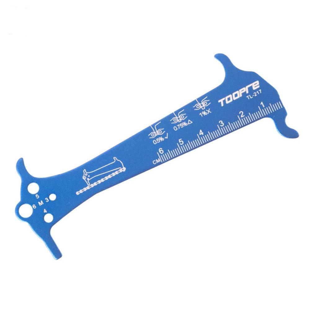Multi-function Bike Chain Checker TOOPRE Bike Chain Measuring Ruler Mountain Road Bike