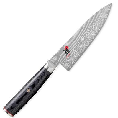 MIYABI Gyuto 160 мм Сделано в Дамаске Шеф-нож Средний меч Кухонный нож Многослойная сталь Нержавеющая сталь Сделано в префектуре Секи Гифу Япония