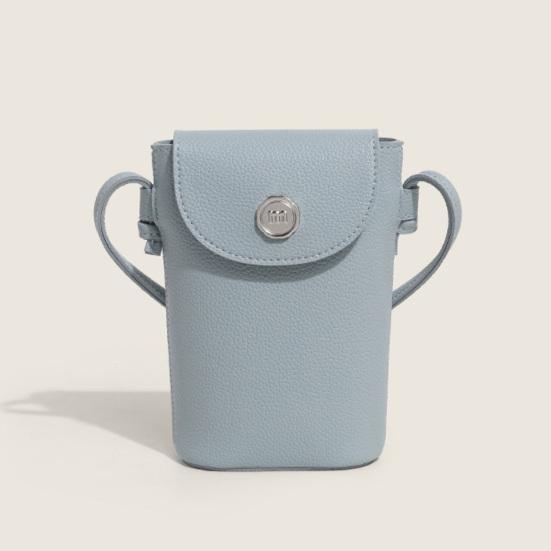 Сумка через плечо однотонная кошелек для монет с регулируемым ремешком повседневная сумка-слинг