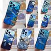 Чехол для телефона с картиной Голубого марлина Для iPhone 16 15 14 Plus 13 12 11 Pro Max Mini X XR XS Max 7 8 Мягкий чехол