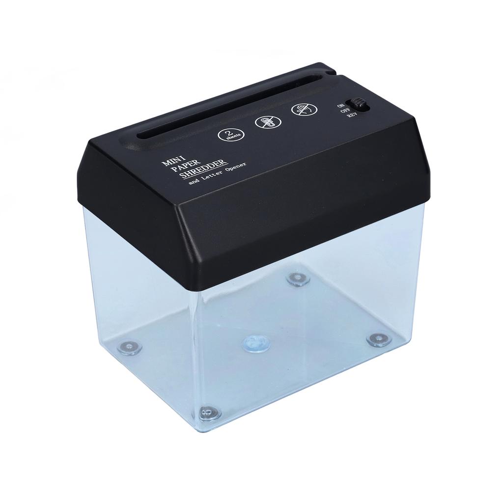 Мини-уничтожитель бумаг USB A6 Металлический нож Износостойкий Высокопортативный Экономящий место Электрический 
