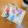 Keychain Charm Electroplating Colorful Acrylic Conch Keychain Pendant Girl Bag Backpack Pendant Decorative