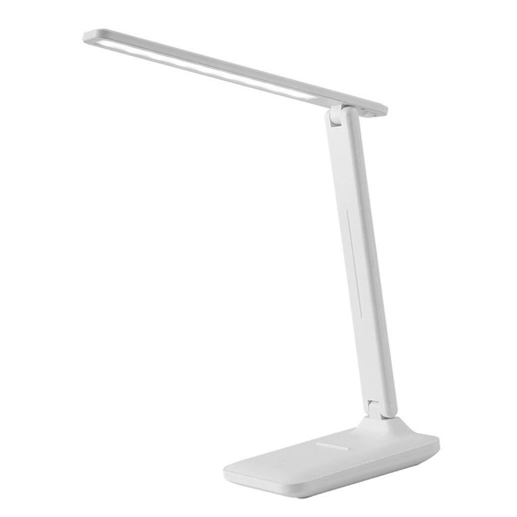 Folding Reading Lamp Eye Friendly 3 Colors Stepless Dimmable LED Desk Lamp for Bedroom Study 5V 1A