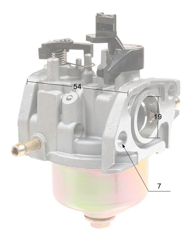 Carburetor Mtd 1P65Fha,1P65Lh,1P65Th,1P70Fha,1P70Lh,1P70Th Ro20820