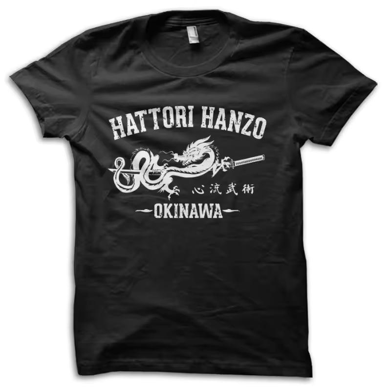 Hattori Hanzo Japanese Samurai Sword "Kill Bill" Movie Inspiration Men's T shirt Summer Unisex Casual T shirt