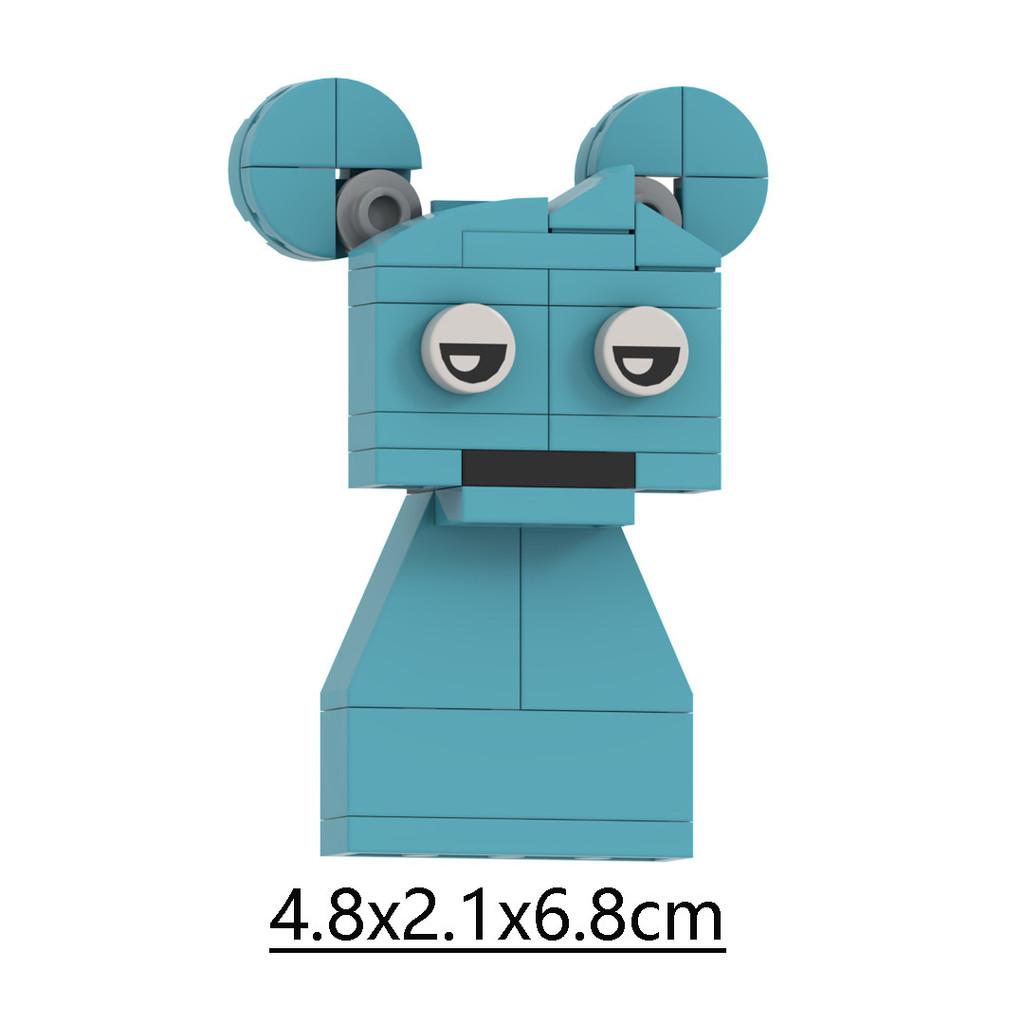 Building Sprunki Game Block Toys Model Cartoon Children Puzzle Figure Dolls
