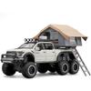1/24 Ford F150 Raptor Diecast Trucks,  F150 Pickup Truck with Sightseeing Cabin, Pull Back Truck Toys with Light and Sound for Kids Ages 4-8