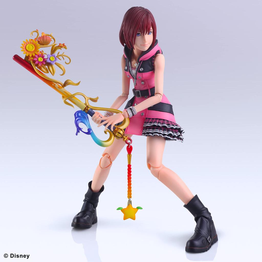 Square Enix KINGDOM HEARTS III Play Arts Kai Kairi PVC Painted Movable Figure