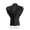 Spot 2025 Crocodile Leather Vest with Adjustable Tailoring – Fashionable Stitching Jacket