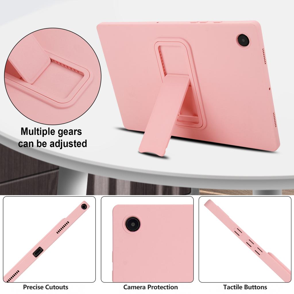 For Samsung Galaxy Tab A8 10.5 (2022)/(2021) Case TPU+PC Skin-Friendly Kickstand Tablet Cover