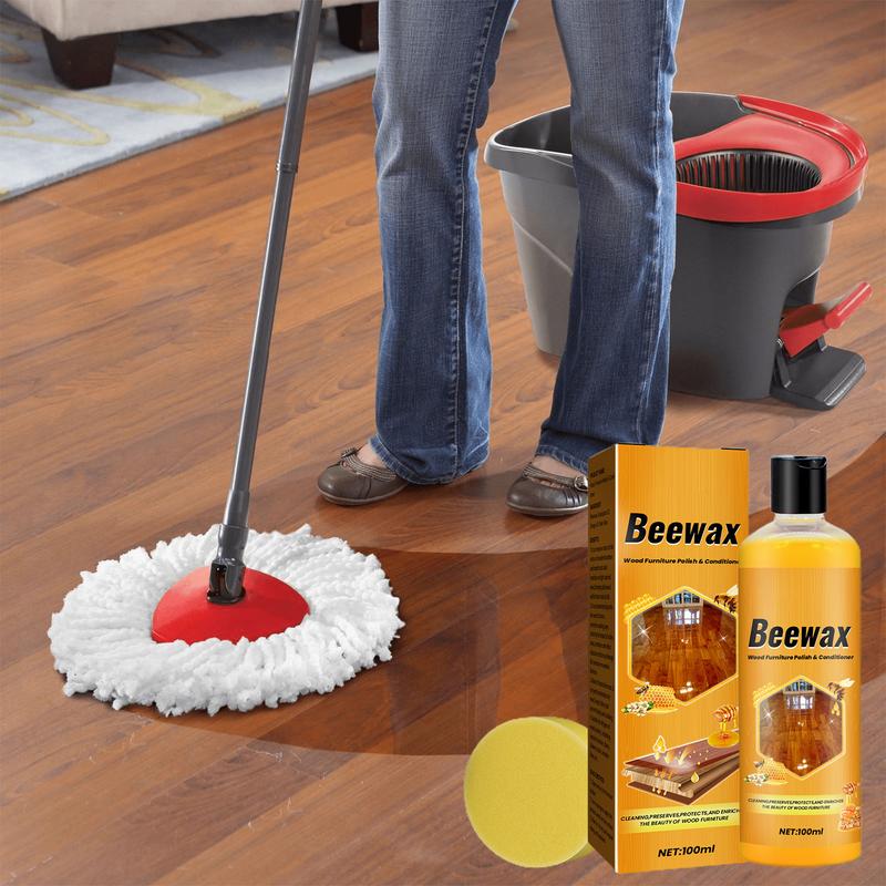 100 мл Полироль для дерева Приправа для дерева Пчелиный воск Приправа Пчелиный воск Полировщик Уход Обслуживание Пчелиный воск Воск для защиты деревянных полов