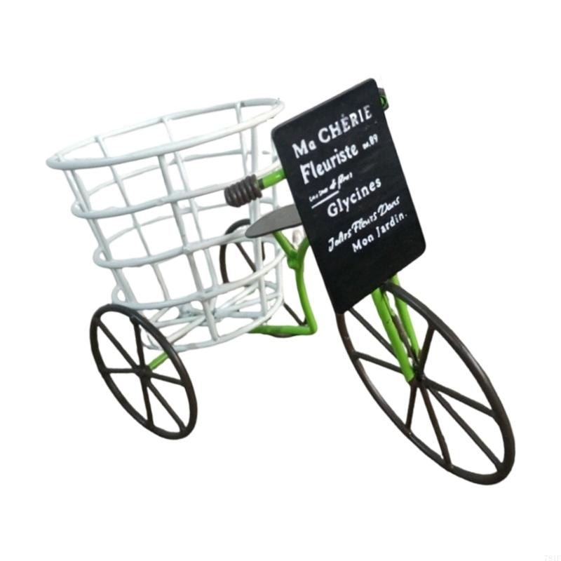 Artistic Iron Flower Pot Holder In Retro Bicycles For Gardens Or Homes