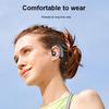 AlongChoice Bluetooth 5.3 Бизнес-наушник Светодиодный цифровой дисплей Гарнитура Объемная музыка Наушники большой емкости Водонепроницаемые