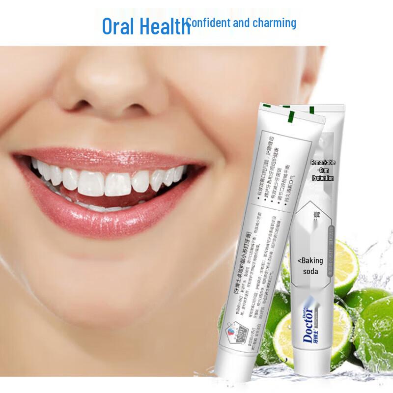 Доктор. Зубная паста с пищевой содой и жемчужным рисом