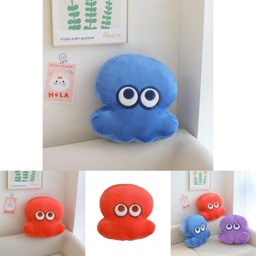 Splatoon Octopus Stuffed Animal Toy For Children Short Plush Pp Cotton Filling