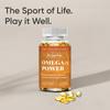 High Potency Omega 3 Fish Oil Dietary Supplement, 120 Softgels Per Bottle