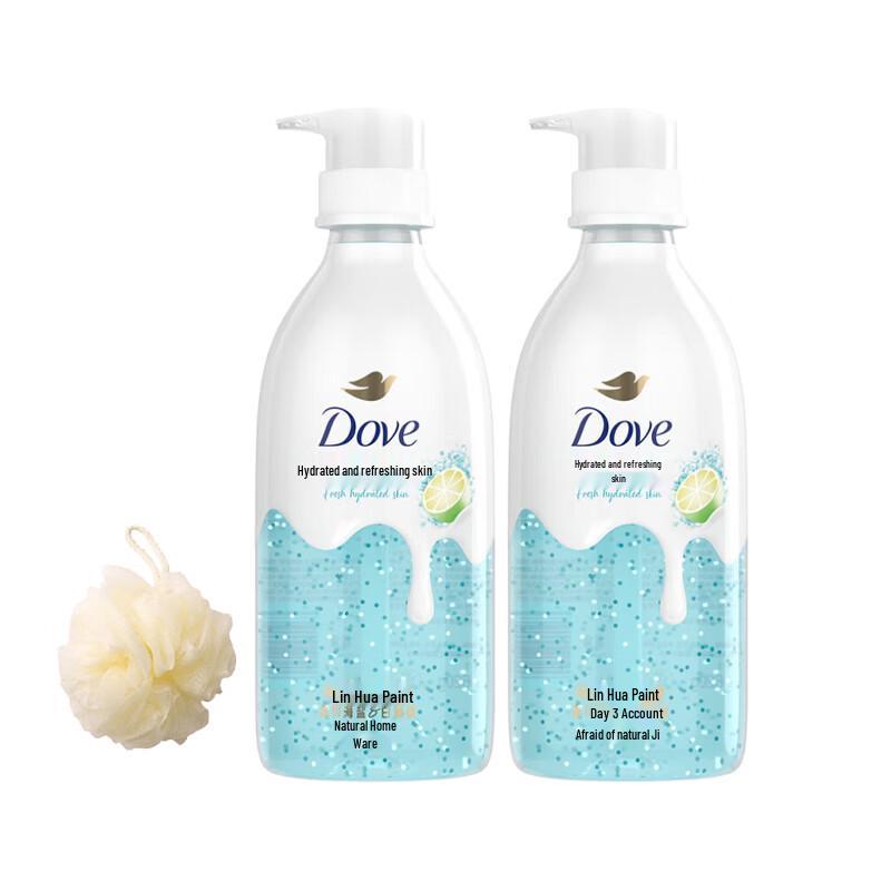 Dove Essence Body Wash with Glacier Sea Salt & White Pomelo