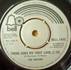 7inch Record DRIFTERS - There Goes My First Love BELL1433 Bell Records 1975 UK Soul/Funk Used