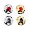 Large Round Star & Stylized Skull 3D Metal Emblem Badge, Universal Self‑Adhesive Rear Trunk Fender Car Exterior Decor Sticker