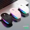 Беспроводная перезаряжаемая мышь MoZuo с RGB-подсветкой и двумя режимами