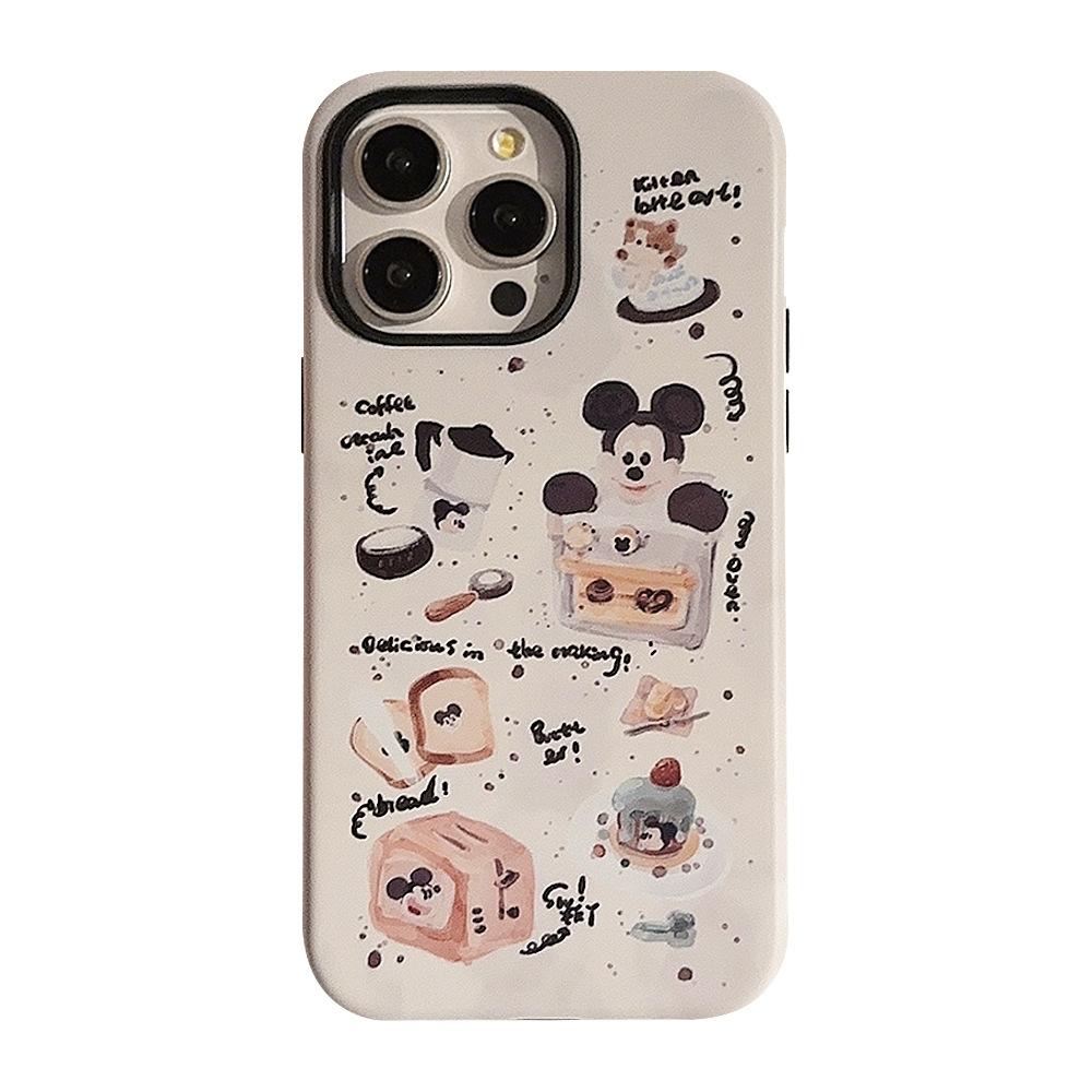 Чехол для телефона с мультяшным изображением кофе на 12/11/13/14/15