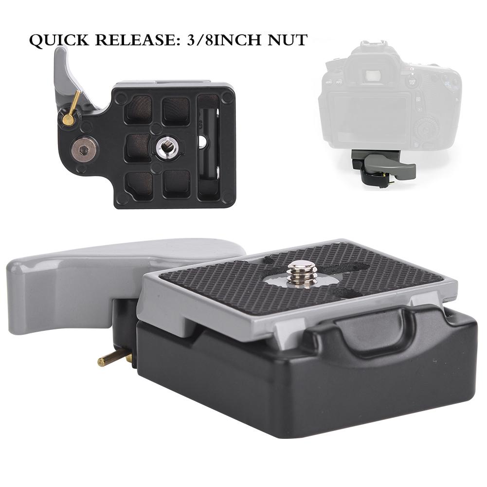 Quick Release Plate Seat Platform Mount Base Tripod Monopods Base Flash Mount for SLR Camera
