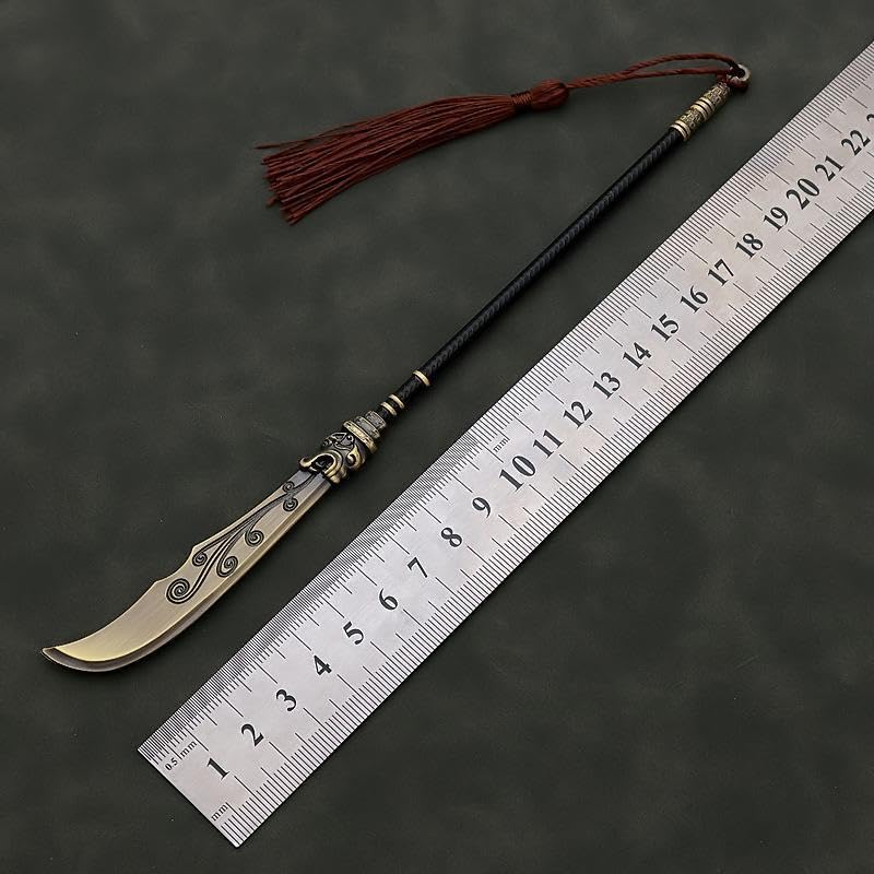 [Nekogamiyama] Romance of the Three Kingdoms: Hua Xiong Sword, 22cm Long / Miniature Figure, Collectible, Interior Decor
