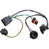 Совместимо с жгутом проводов фар Chevy Silverado 1500 2500HD 3500 3500HD 2007 2008 2009 2010 2011 2012 2013 2014, Жгут проводов лампы, Передний