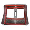 Carbon Fiber Style Rear Air Conditioning Vent Frame Trim for Mercedes Benz C Class W204 08-13
