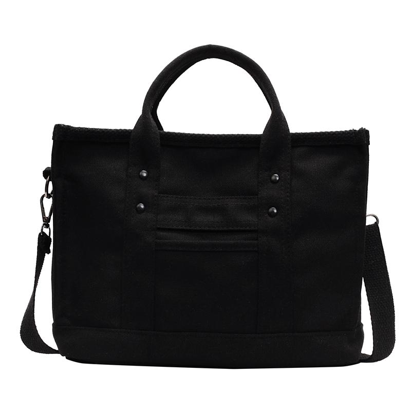 Женские сумки через плечо, холщовые однотонные повседневные сумки-тоут, женские сумки-мессенджеры, брендовые дизайнерские сумки Simplicity Girl'S