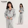Повседневный спортивный комплект-тройка для девочек Tao Town - Осень/Весна Корейский подростковый топ и брюки для подростков