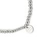 Bracelet - LUXENTER - Krasai - Argent 925 - Hématite - Élastique 55 mm