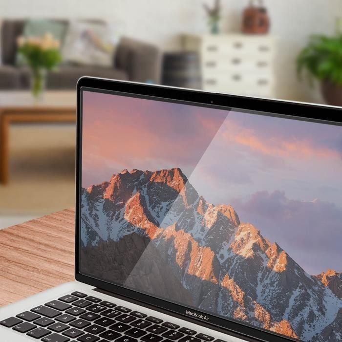 Film de protection - Apple - MacBook Air 13,3'' - Verre trempé 9H - Ultra-fin - Transparent Blanc