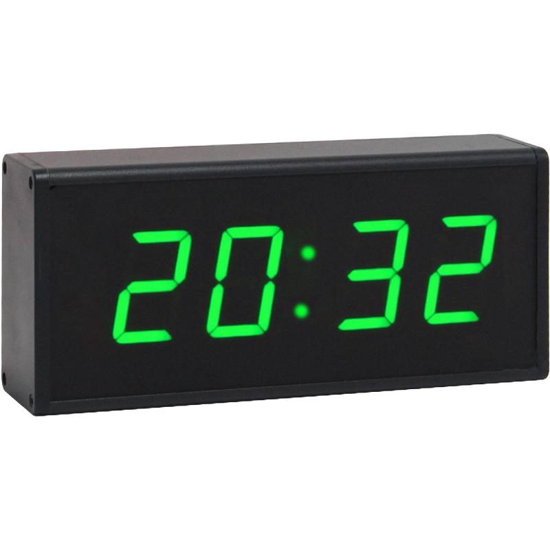 CHEETIE CP01B Electric Luminous LED Digital Wall Desk Clock Contemporary Design Plastic 4-Digit Hour Minute Display Elderly