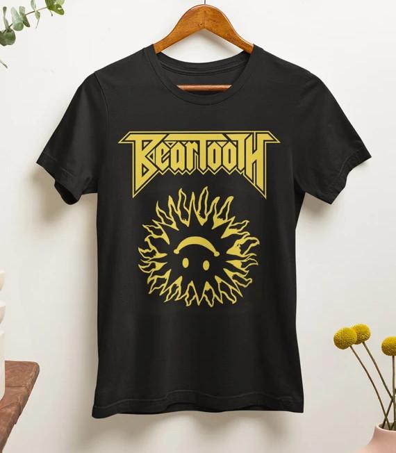 Rare Beartooth Rock Band Black Short Sleeve Size S-4XL Unisex T-Shirt
