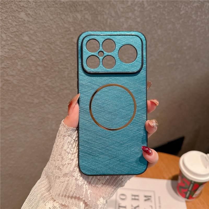 Магнитный красный чехол для Redmi K90/K80 Pro: Тонкий защитный чехол с полным покрытием, защитой от падений, для мужчин и женщин