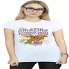 Женская футболка Scooby Doo The Amazing Scooby Белая X-Large