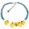 Colorful Beads Beads Fruit Necklace Stackable Bohemian Collarbone Chain Fun Fruits Choker  Girls